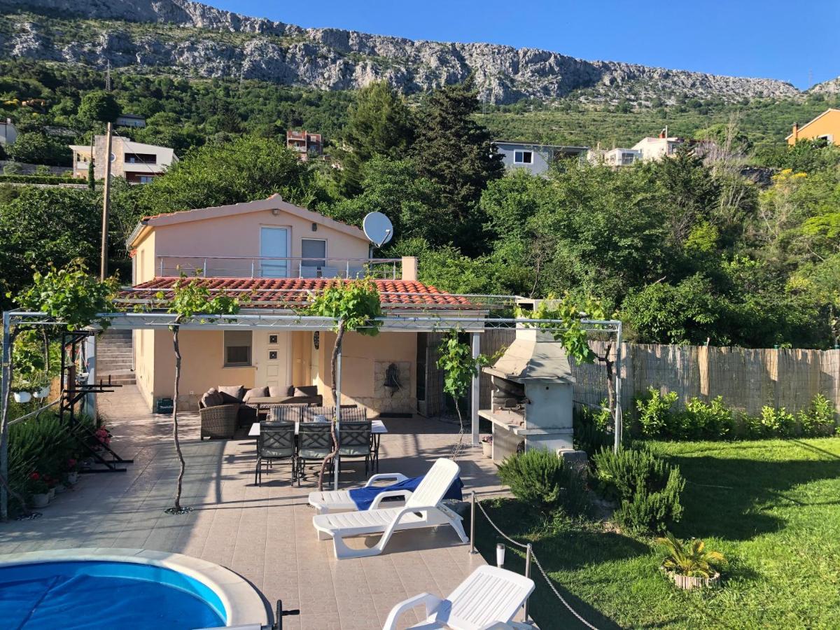 Holiday Home Rupotina With A Large Yard, Pool And A Beautiful View Salona Kültér fotó